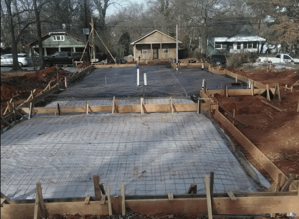 concrete foundation